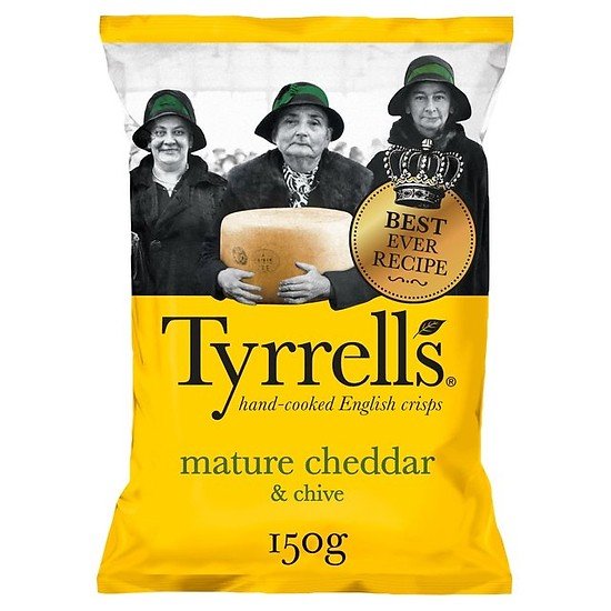 Tyrrells 감튀 – mature cheddar and chive