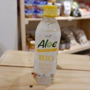 500ml 레몬 맛 있는 알로에 유기 음료수