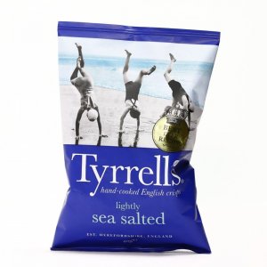 Tyrrells 감튀- Lightly Sea Salted Hand Cooked Crisps 40G